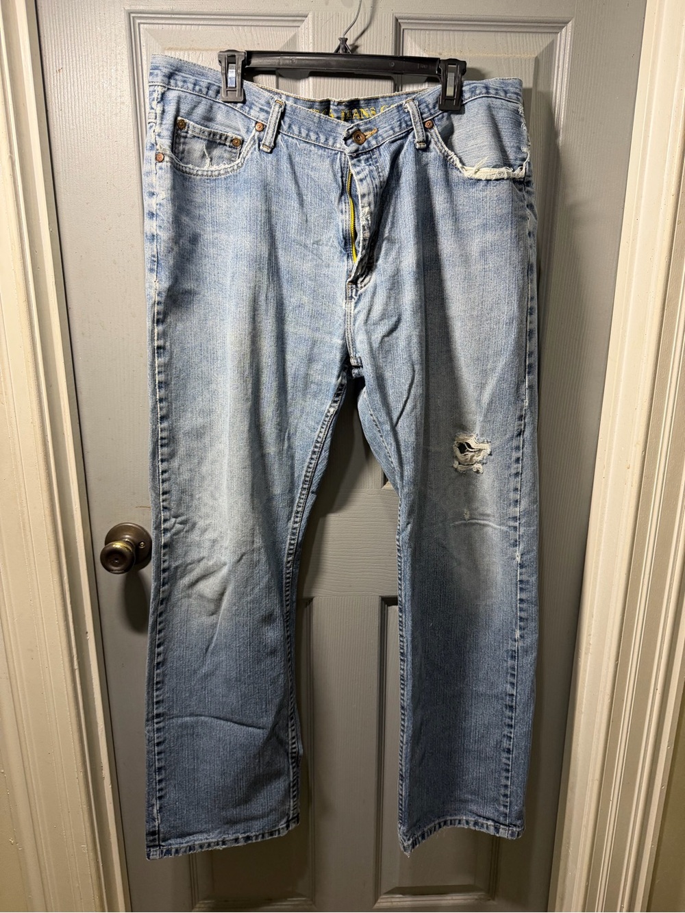 Nautica Light Blue Straight Leg Jeans